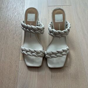 Dolce Vita Women's Ivory Braided Sandals